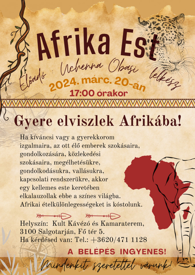 Afrika Est - Gyere elviszlek Afrikába!