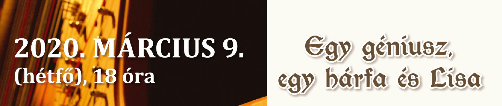 Koncert – Leonardo 500 – 2020.március 09. 