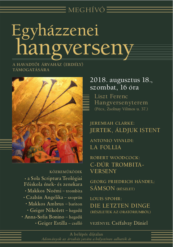 Egyházzenei hangverseny – Pécs